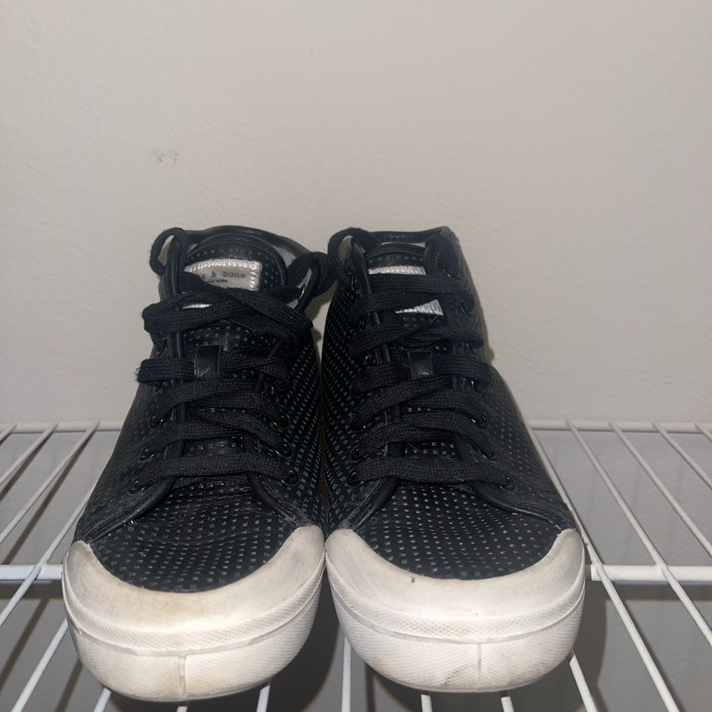 black leather Rag & Bone Sneakers